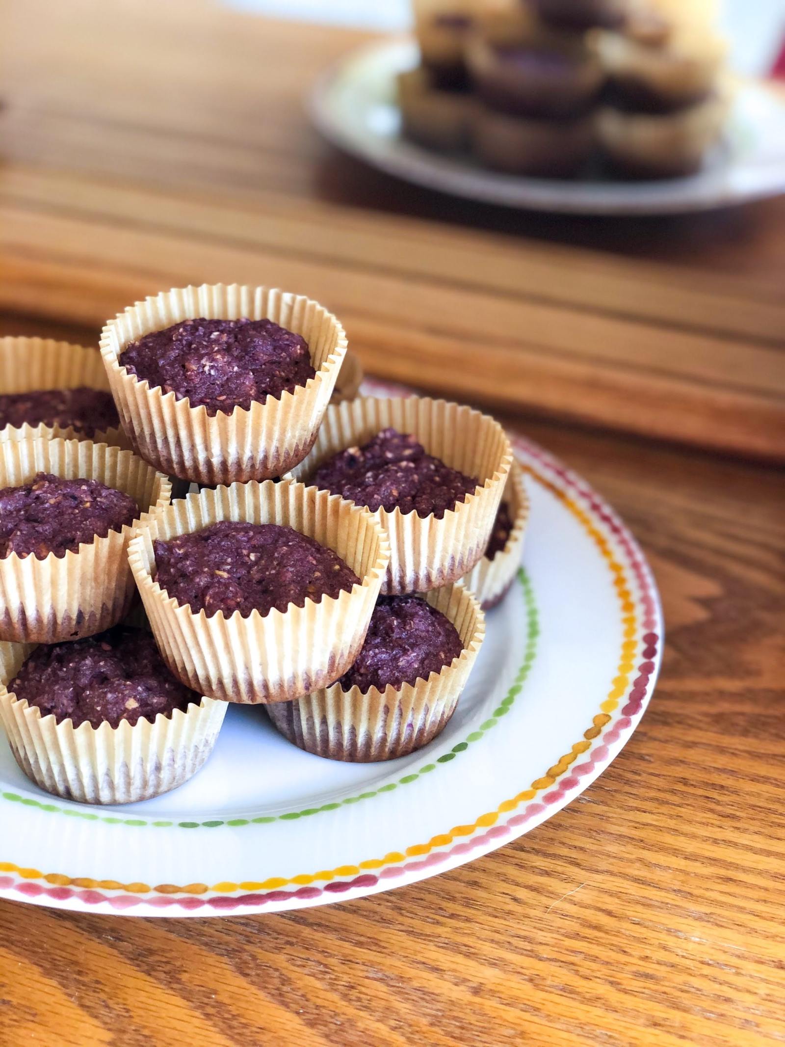 berry oat muffins toddler breakfast recipe
